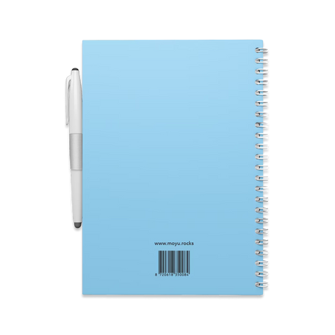 Erasable Agenda A5 - Sky Blue