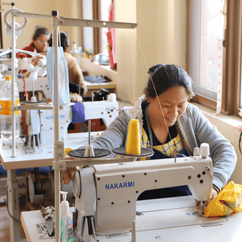 Soft cotton striped scarf, handwoven in Nepal - Shakti.ism | शक्तिवाद