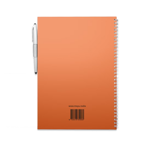 Erasable Notebook A4 - Sunset Orange