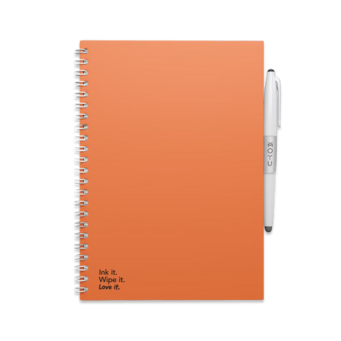 Erasable Notebook A5 - Sunset Orange