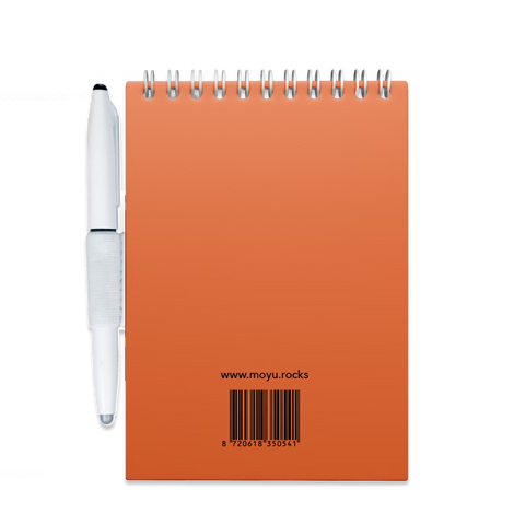 Erasable Notepad A6 - Sunset Orange