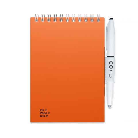 Erasable Notepad A6 - Sunset Orange