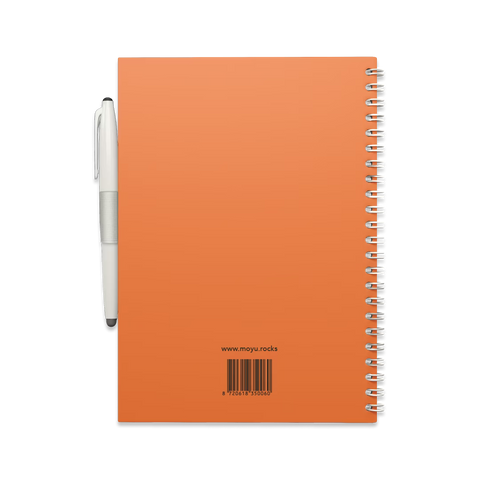Erasable Agenda A5 - Sunset Orange