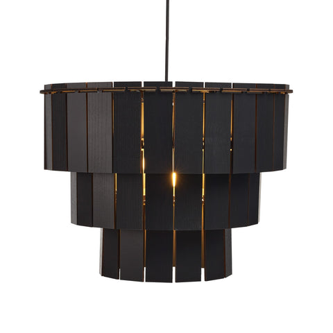 Taglight massief essenhout hanglamp binthout zwart