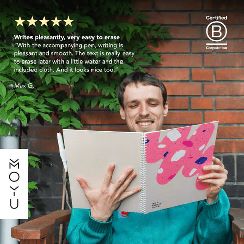 Erasable Notebook A4 - Flashy Moss