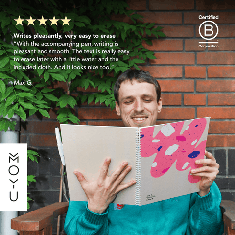 Erasable Notebook A5 - Flamingo Desert