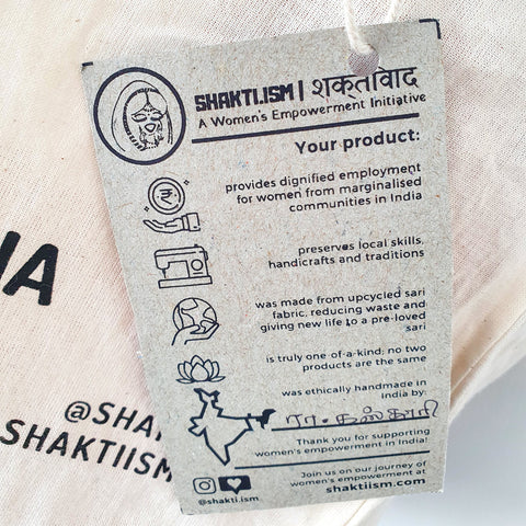 The surprise sari tote bag - Shakti.ism | शक्तिवाद