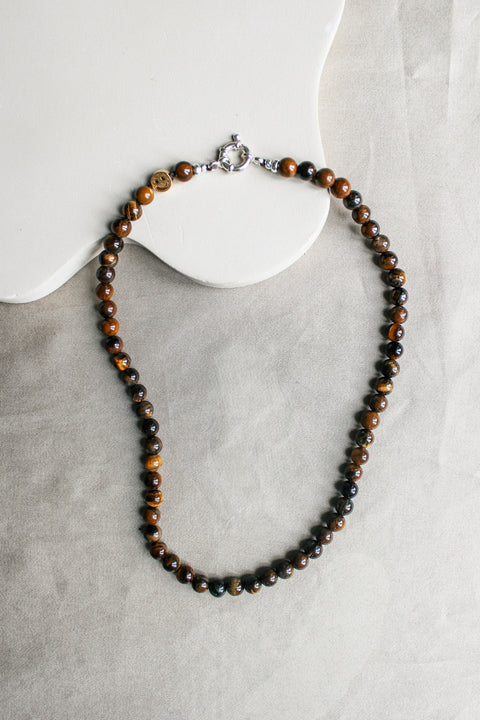 'Mabel' Tijgeroog Ketting