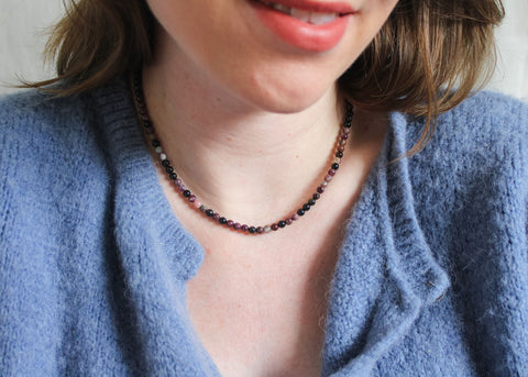 Toermalijn ketting 'Flore'