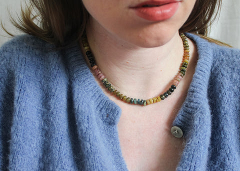 Toermalijn ketting 'Maysa'