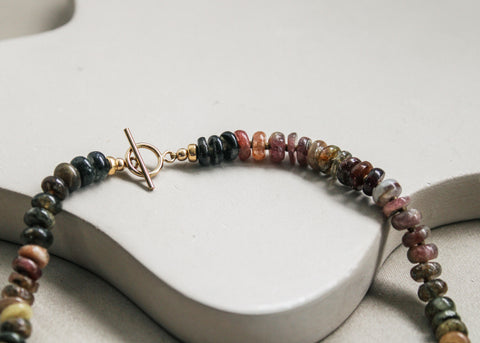 Toermalijn ketting 'Maysa'
