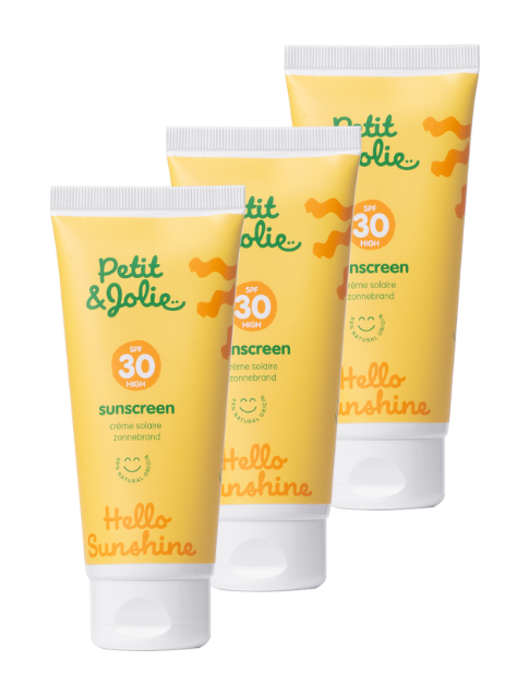 Voordeelpakket 3 tubes Petit&Jolie zonnebrand SPF30