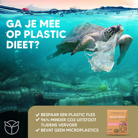 Wasstrips voor een frisse geur en fijnstof-vrije was met wasmiddel en wasdoekjes.