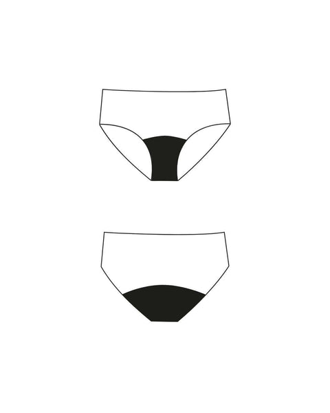 hiphugger | medium-heavy - 2 to 3 tampons