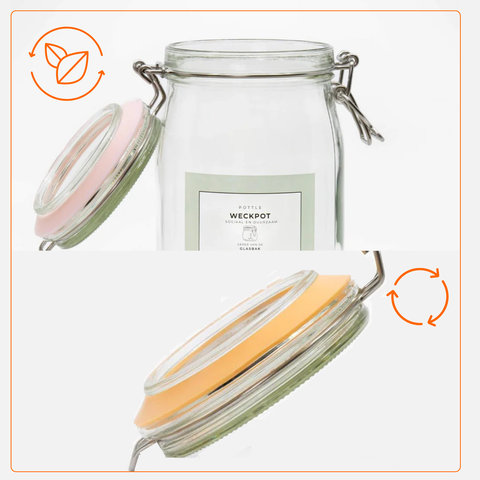 Pottle - Duurzame weckpot (1140ml)