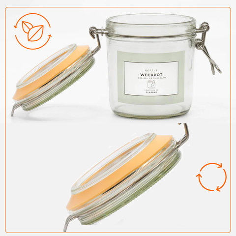 Pottle - Duurzame weckpot (530ml)