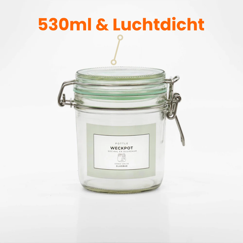 Pottle - Duurzame weckpot (530ml)