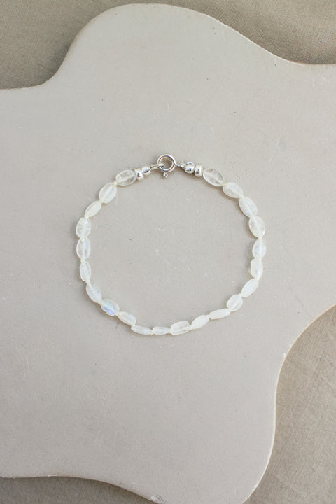 Maansteen armband 'Elin'