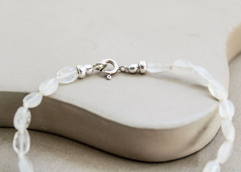 Maansteen armband 'Elin'