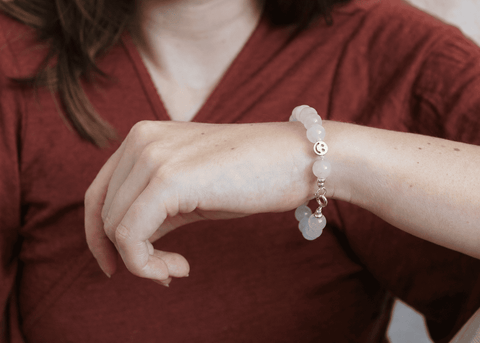 Maansteen armband 'Josie'