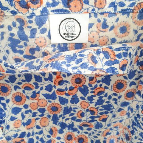 XL block print tote bag - Shakti.ism | शक्तिवाद
