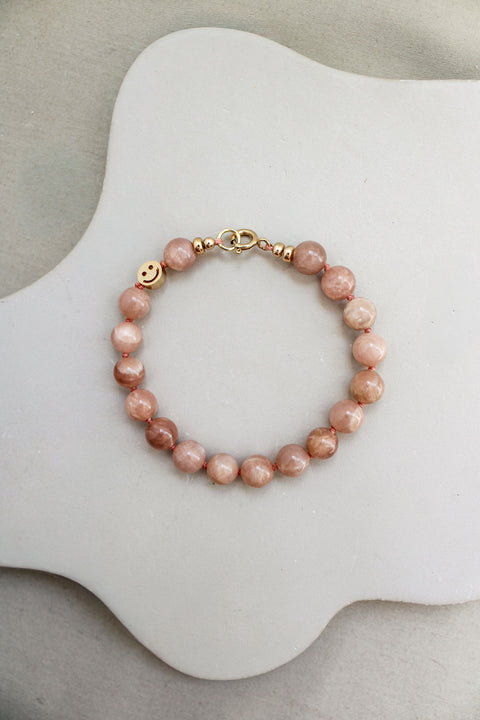 Zonnesteen armband 'Emma'