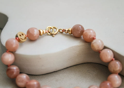 Zonnesteen armband 'Emma'