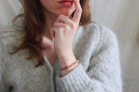 'Mabel' Zonnesteen Armband