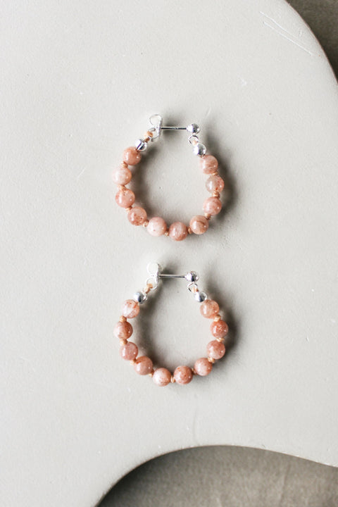 'Puck' Zonnesteen Oorbellen